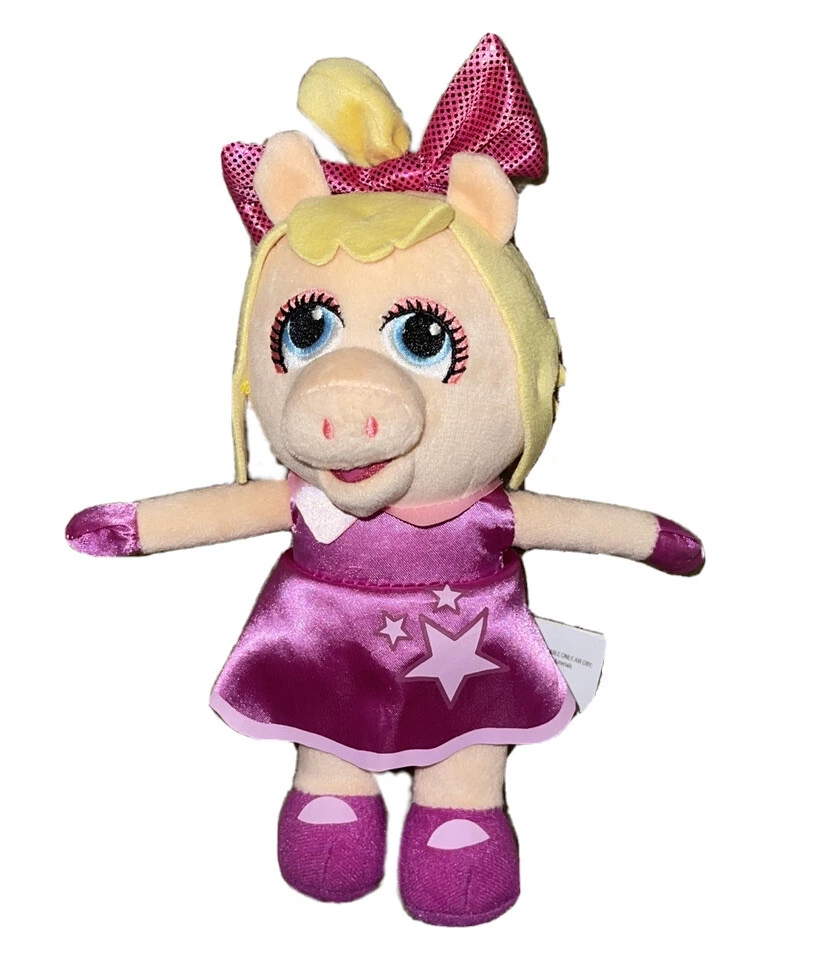 Disney Miss Piggy Plush - Muppet Babies - Small