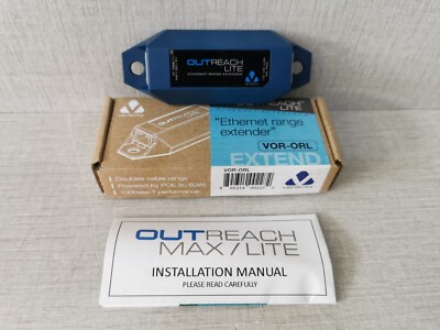 VERACITY  VOR-ORL OUTREACH LITE ETHERNET RANGE EXTENDER 10/100 LAN POE