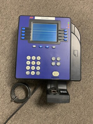 ADP Model 4500 Digital Employee Ethernet Time Clock 8602800-806Tested As Picture