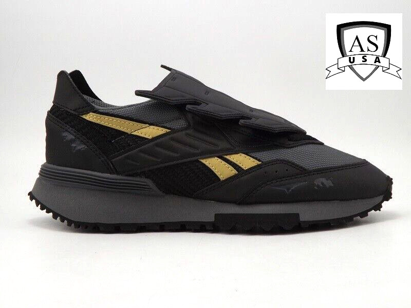 Reebok Classics x DC Comics Batman LX 2200 Black Gold New Men Limited HQ4584