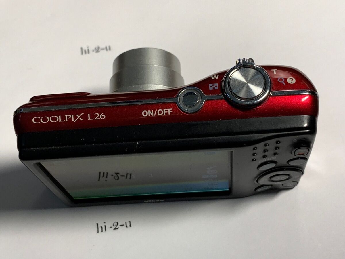 Nikon COOLPIX L26 16.1MP Digital Camera Lens + BATTERY DOOR Nikon COOLPIX L26 16.1MP Digital Camera Lens + BATTERY DOOR