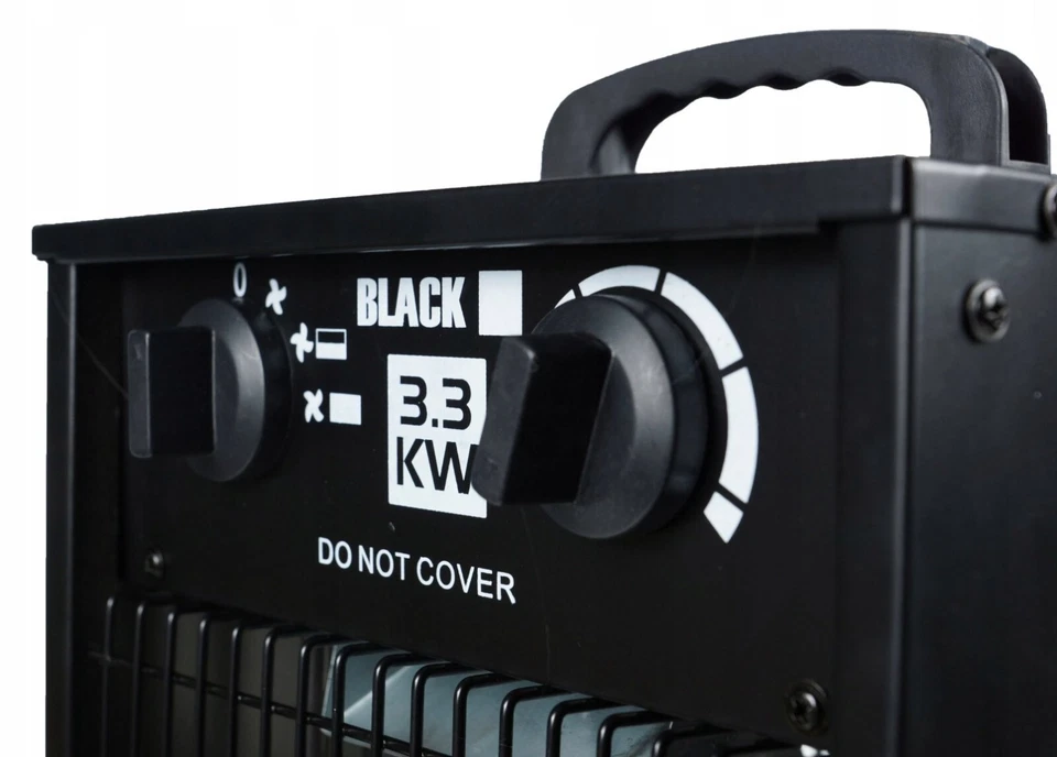 Heizlüfter Bauheizer Elektro Heizgerät Keramik 2,2kW Elektroheizer Heizgebläse - Bild 2 von 4