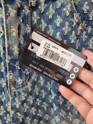 y2k Jaded london 似　ニット　スウェット　青 AZUL BY MOUSSY | スウェットライクジャガードニット (ニット