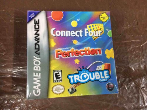 Connect Four/Trouble/Perfection - Game Boy Advance GBA - Photo 1/3