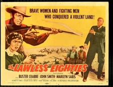 Lobby Card: Quiet Gun 11"x14" Title Lobby Card #1 Buster Crabbe Marilyn Saris