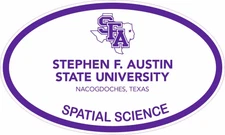 StickerTalk Official SFA Spatial Science Sticker, 5 inches x 3 inches