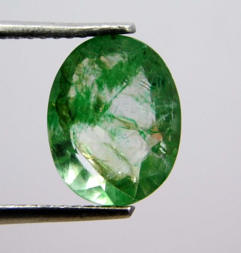 Natural Zambian Emerald Nice Luster Stone "Oval Shape" 2.55 CT Loose Gemstone - Picture 12 of 15