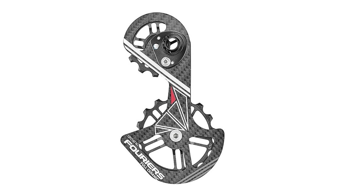 パーツ DURA-ACE rd-9000 TNI Speed Pulley Fouriers Carbon Cage Derailleur Pulley for Dura Ace 9000 Di2 9070