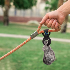 PuppyDoggy Dog Hands-Free Poop Bag Holder for Leash Walking Bicycle 2 Pieces