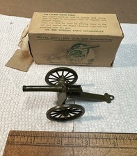 Vintage Britains Royal Artillery Gun No. 1263 with Box