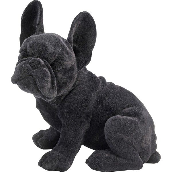 Deko Figur Deko Objekt Hunde Motiv Polyresin Figur Schwarz Kare Design-image