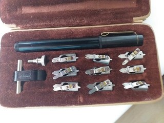 Markant 100 Skripent Tusche Kalligraphie Schreibset Stift u. Federn