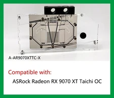 Granzon GPU Wasserblock für ASRock Radeon RX 9070 XT Taichi OC