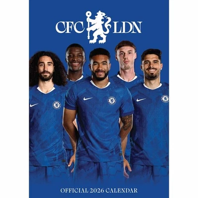 DANILO Chelsea FC A3 Calendar 2026 - Football - Month To View