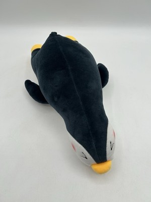 Woow Plush Penguin Stuffed Animal Sleeping Closed Eyes Soft Squishy 13''