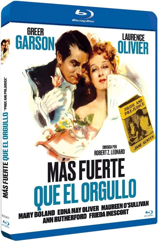 Pride and Prejudice  (1940) - Blu Ray Disc - Greer Garson, Laurence Olivier -