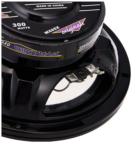 アメジスト大特価 Amazon.com: Pyramid 6.5 Inch Car Woofer Speaker - 300 Watt High
