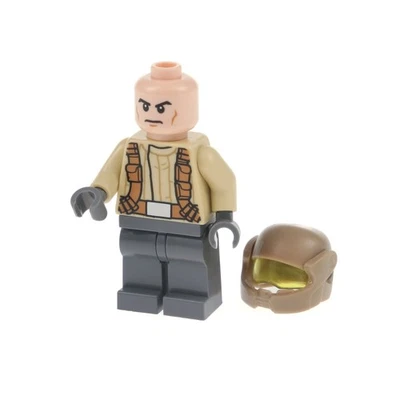 1x Lego Minifigur SW Resistance Trooper Stirnrunzeln Helm Visier 75131 sw0698 - Bild 1 von 3