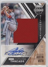 2017 Elite Extra Edition Future Threads Silhouettes 21/99 Austin Voth Auto s3g