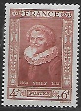 1943 TIMBRE  duc de sully Hommes Célèbres  neuf n°591 **
