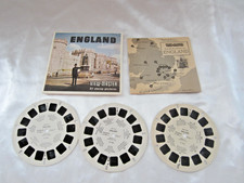 Vintage Sawyer's, Inc. View-Master ENGLAND 3-Reel Packet No. B156 Brochure