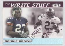 2005 SAGE Hit The Write Stuff Ronnie Brown #1 0c4