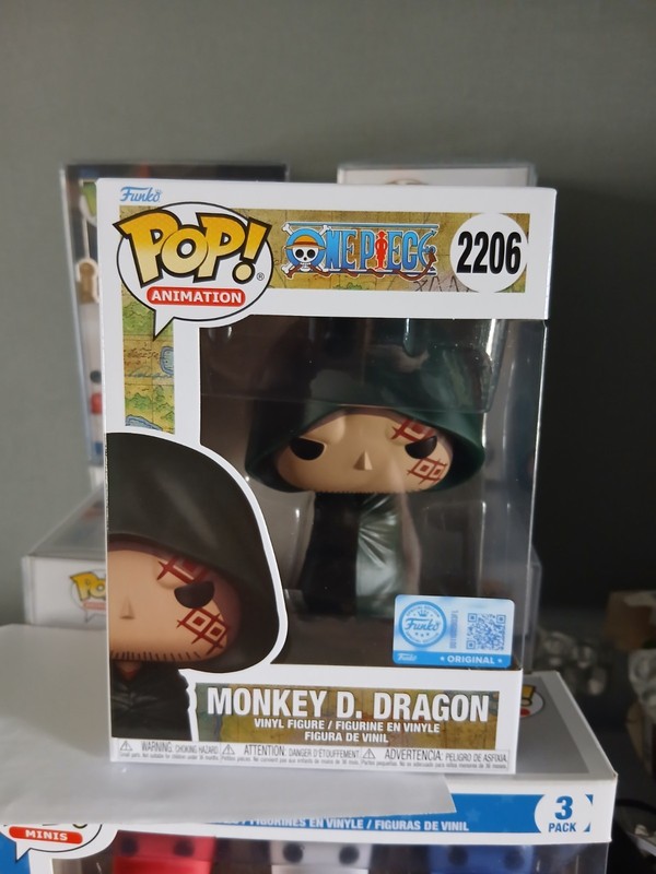 Funko Pop! One Piece - Animation: MONKEY D. DRAGON # 2206
