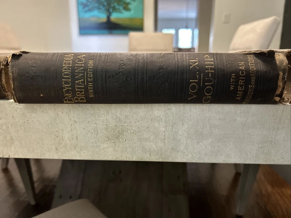 1892 Encyclopaedia Britannica 9th Edition R.S. Peale Reprint Complete 25 Volumes - Image 3 of 4