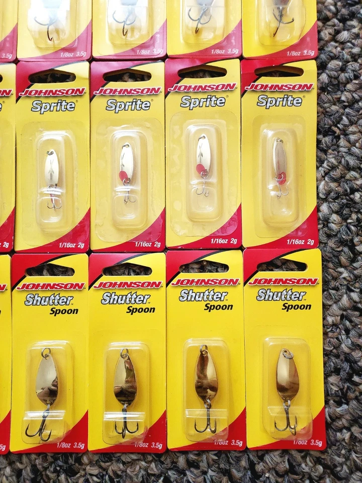 Lote de 30 cucharas obturadoras Berkley Johnson Sprite de agua salada señuelos de pesca de agua dulce Foto 4 de 4