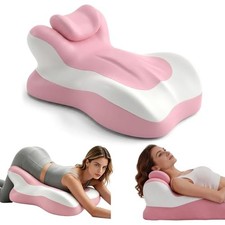 Ergonomic Reading Pillow, Memory Foam Wedge Pillow, Adjustable Pillows