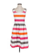 Nine West Women White Casual Dress 4