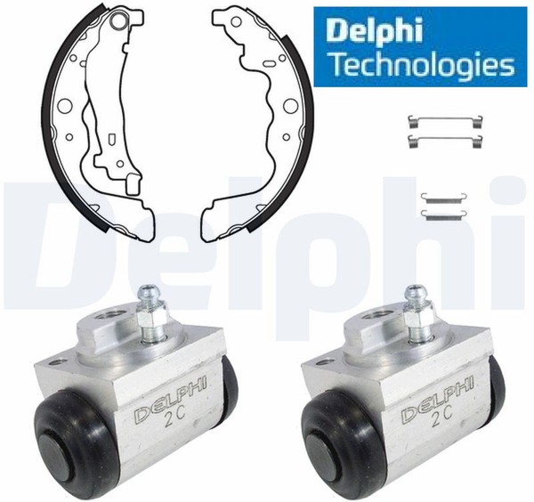 Delphi KP1140 Bremsbackensatz 4 Bremsbacken Trommelbremse-image
