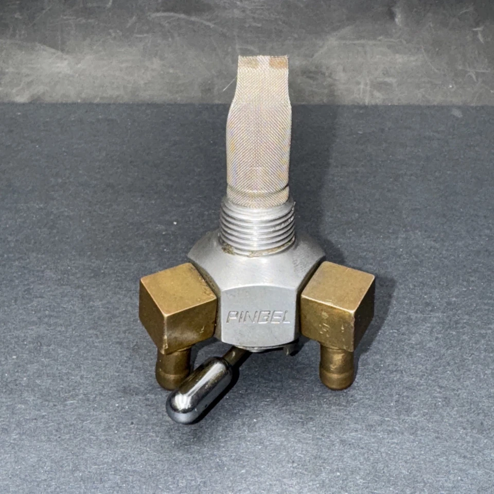 Kawasaki Suzuki Honda KZ GS H2 Dragbike Pingel 3 Saídas Válvula Tanque de Combustível Petcock - Imagem 2 de 4