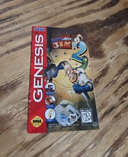 Sega Genesis Manual ONLY Earthworm Jim 2 Instruction Booklet 1995