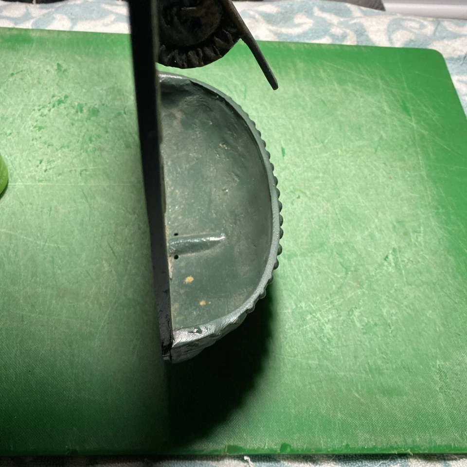 Reloj de Sol Acabado Verdigris 13"x8.5 Vintage Esfera Sol Jardín Montaje en Pared. Foto 3 de 4