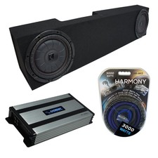 06-18 Fits Dodge Ram Mega Cab Kicker CompVT CVT10 Dual 10" Sub Box HA-A800.1