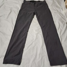 Denali Dusty Greay Technical Stretch Pants Mens Size 32 / 32