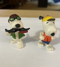 Vintage Snoopy PVC Figures Lot Of 2   Y0104