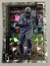 2025 Topps Update Diamante Foil Dairon Blanco Kansas City Royals US 88