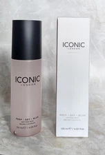NIB! ICONIC London Prep Set Blur Setting Mist Full Size 4.05 oz. $32