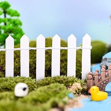 Mini Wood Fence 35 Inches - DIY Small Decorat...