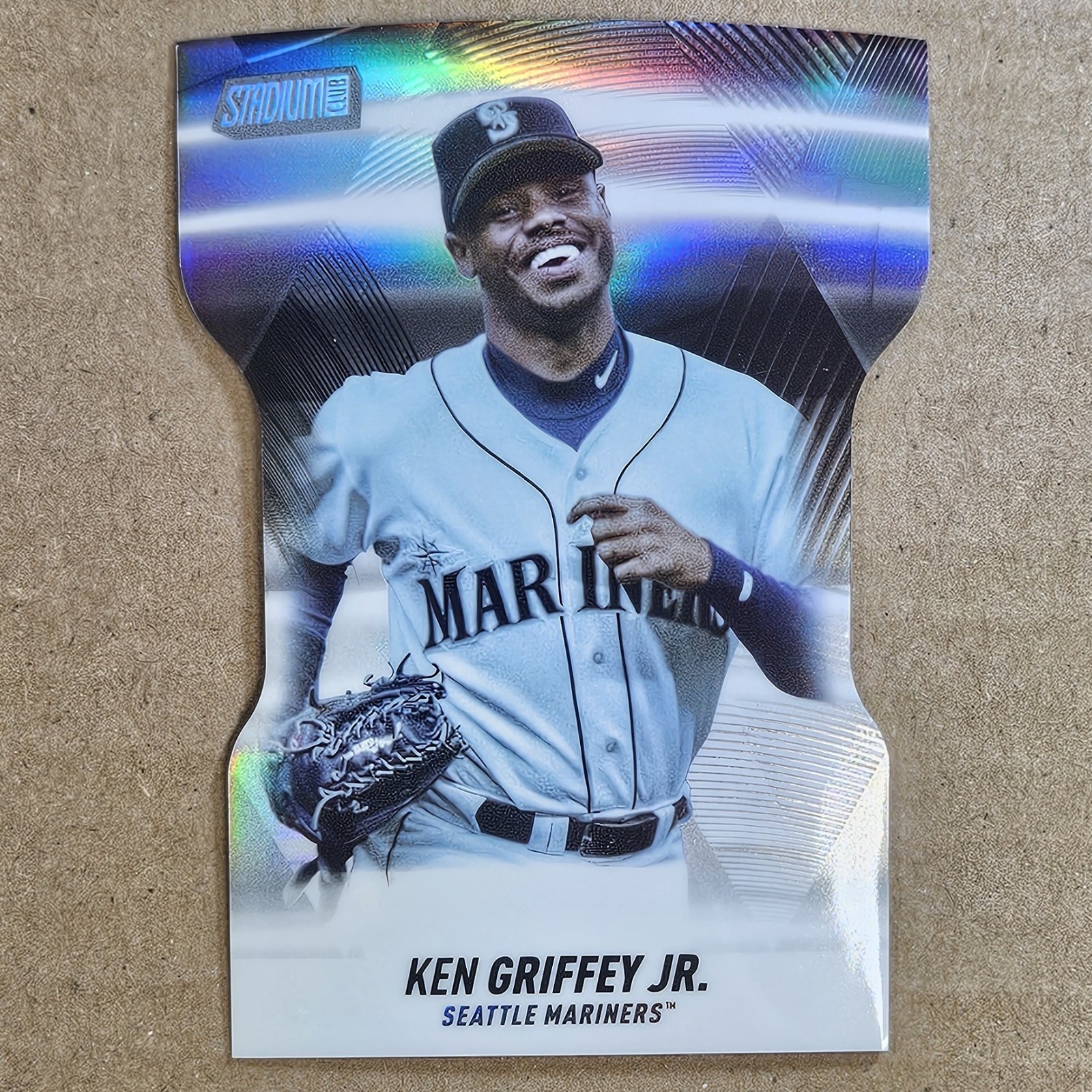 Ken Griffey Jr. #T-20 Baseball Cards 2022 Stadium Club Triumvirates trading card — raw and PSA graded price guide