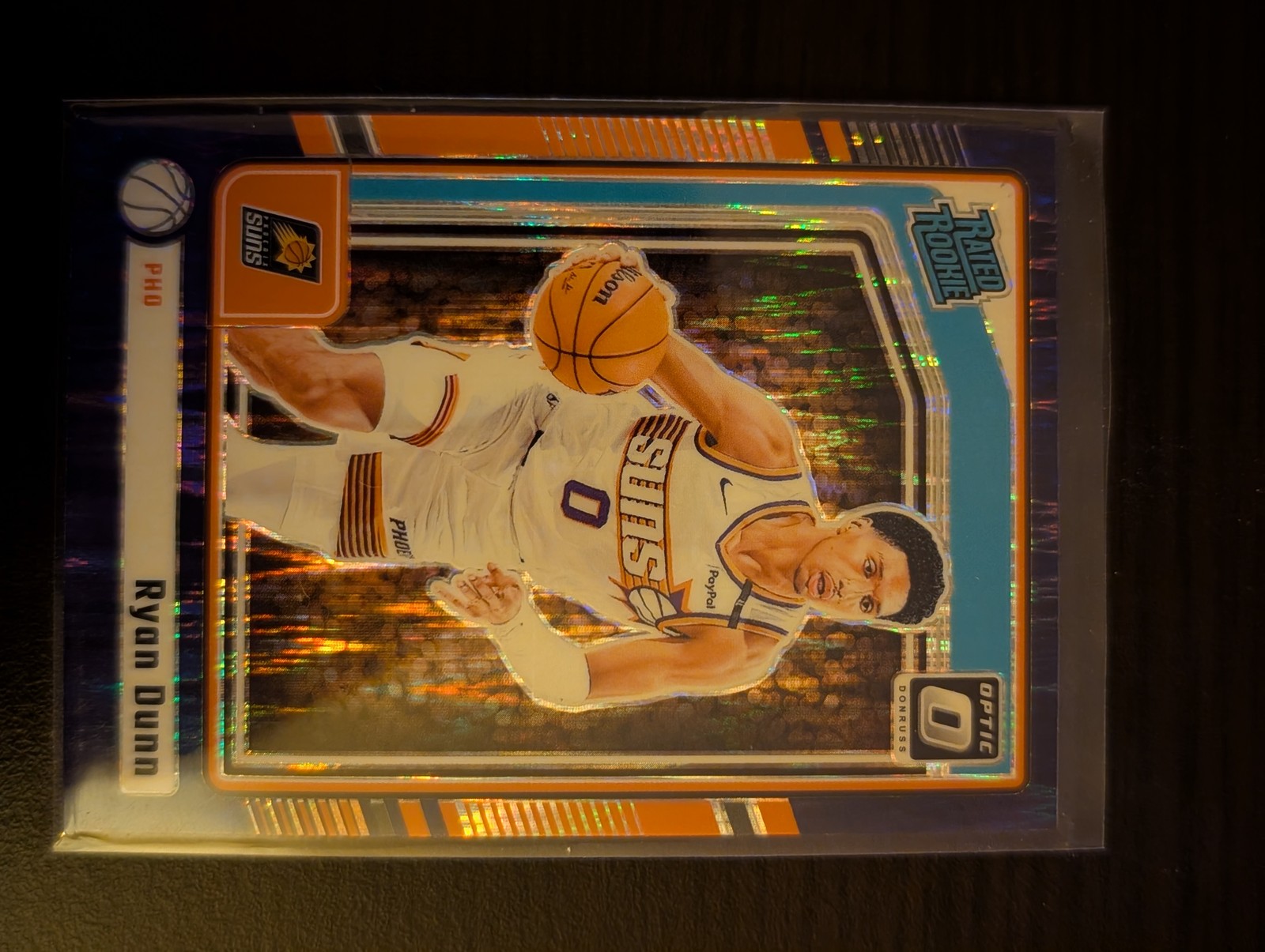 2024-25 Panini Donruss Optic - Rated Rookie Ryan Dunn #279 Purple Shock Prizm