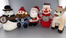 VTG Rudolph  the Island of Misfit Toys Plush Lot of 5 Stuffins CVS Santa X-mas