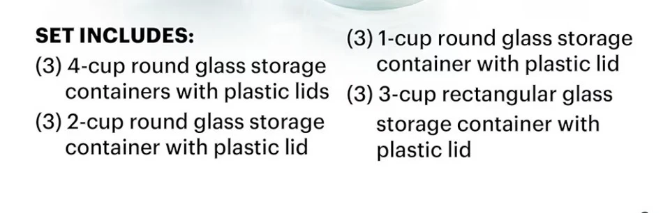  24 PC Pyrex Simply Store  Glass Storage Containers Set 1,2, & 3 Cup Meal Prep  - Image 3 of 4