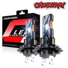 For BMW 525xi 530xi 550i M5 06-07- Front LED Headlight Hi/Lo 6000K Bulb Kit Qty2