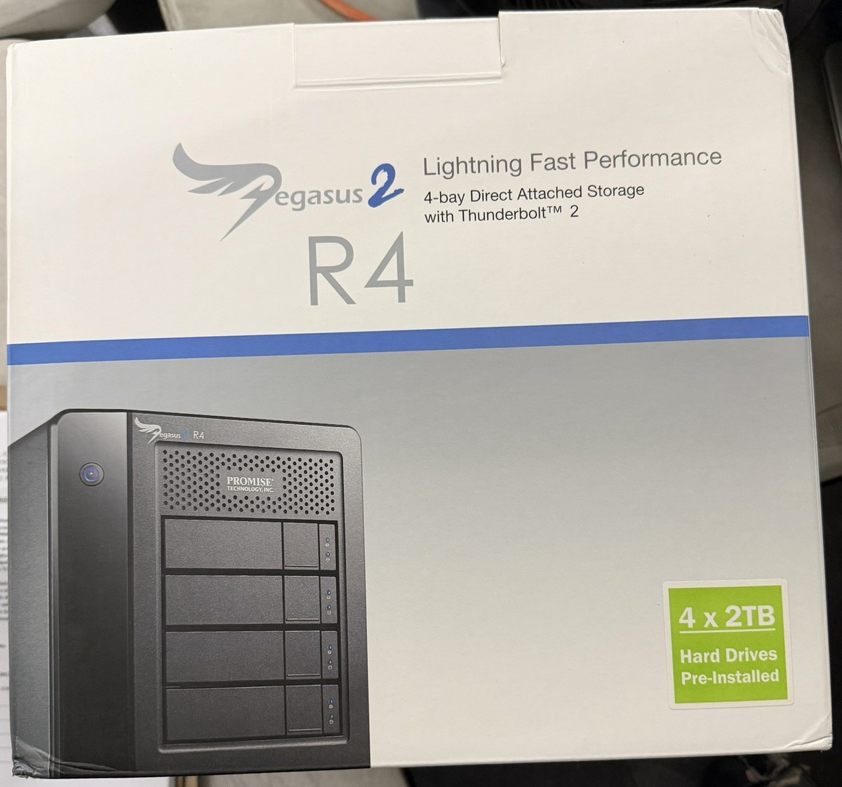 Promise Pegasus2 R4 HDD 32TB（8TB×4） Promise_Technology_PR402US_8TB