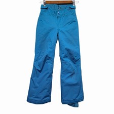 Roxy DryFlight Snow Pants Womens Size 8 Blue Insulated Ski Snowboard Winter