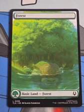 Forest 296 Full Art Land - MTG Avatar: TLA