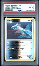 2008 POKEMON DIAMOND & PEARL GREAT ENCOUNTERS #23 LATIOS-REVERSE FOIL PSA 8 on eBay